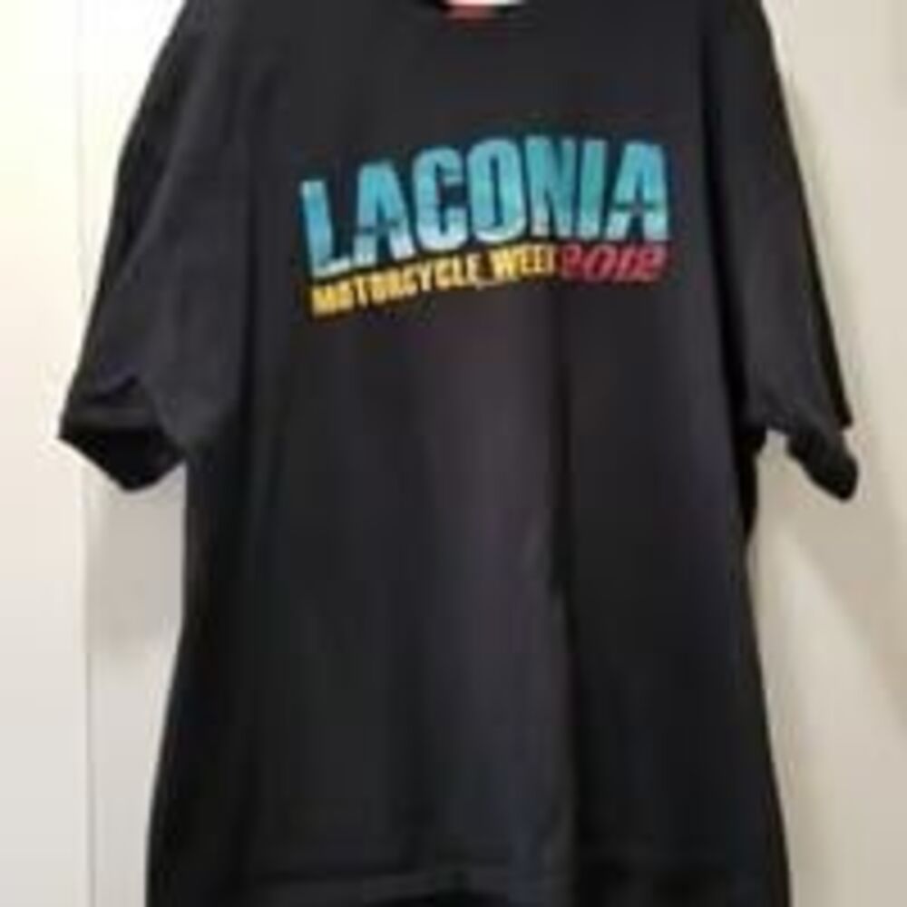 Laconia 2012 bike week graphic t shirt size 2xl preshrunk Hot Leathers